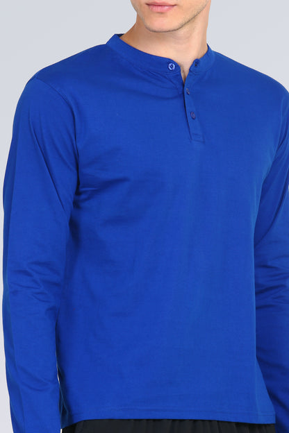 Appulse Men's Madrid Polo Long Sleeve T-Shirt | Men | Premium Cotton | Activewear | Athleisure