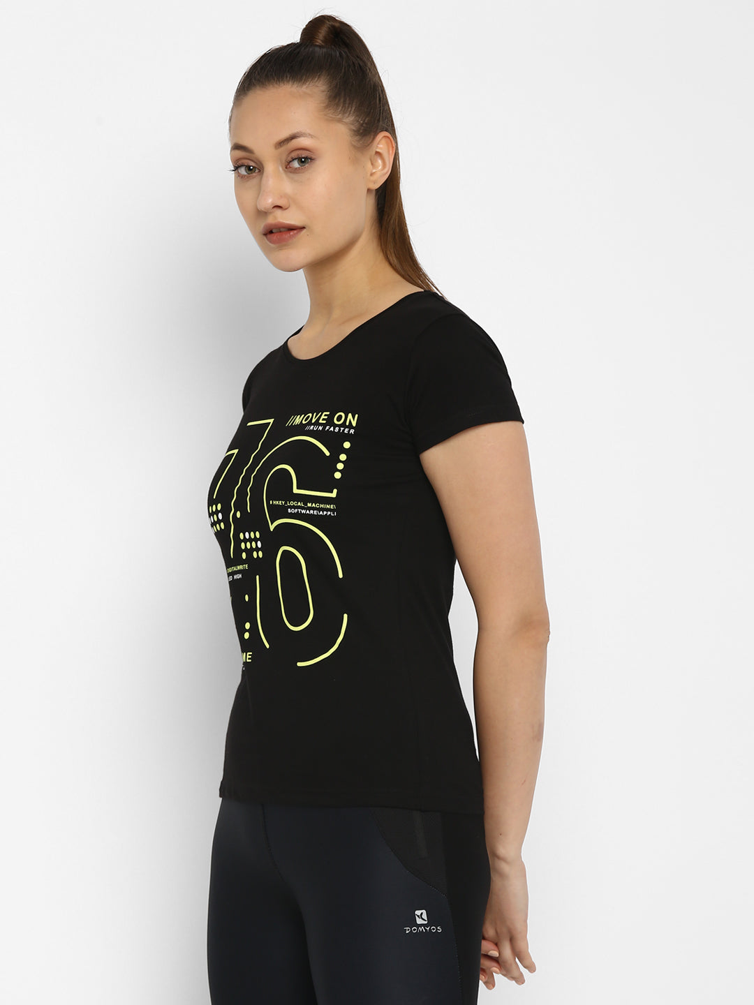 Ap'pulse Women's Printed Sport T-Shirt