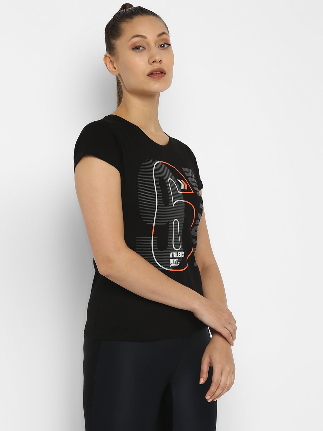 Ap'pulse Women's Printed Sport T-Shirt