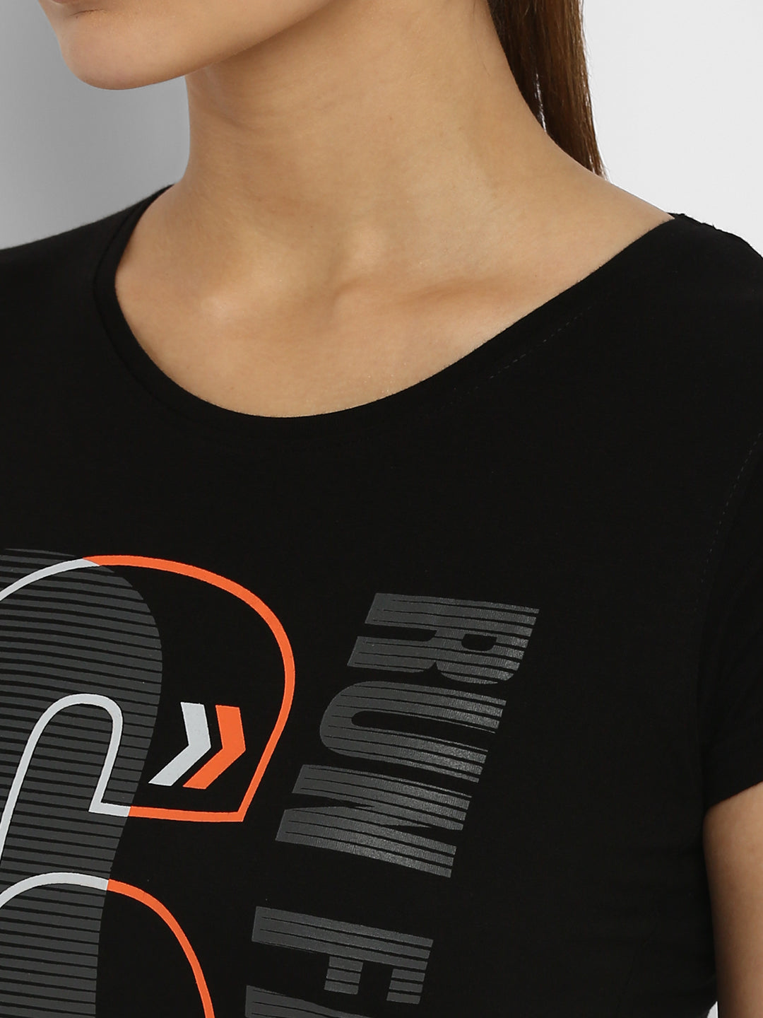 Ap'pulse Women's Printed Sport T-Shirt