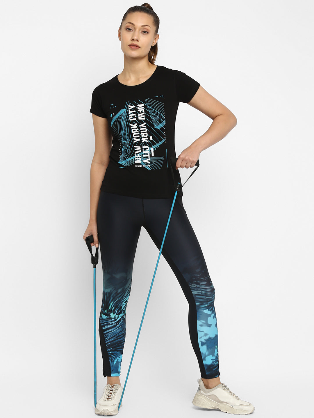 Ap'pulse Women's Printed Sport T-Shirt