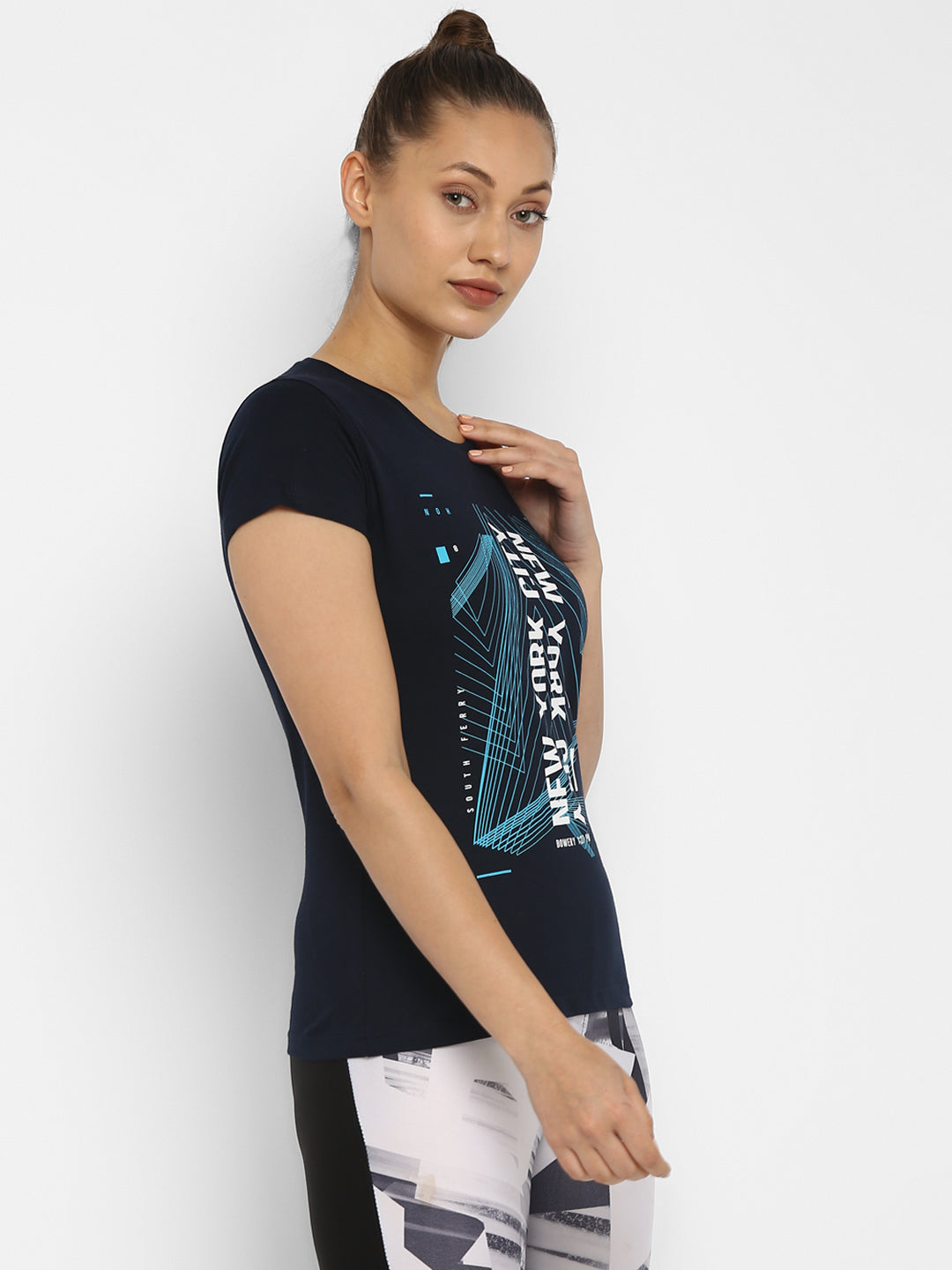 Ap'pulse Women's Printed Sport T-Shirt