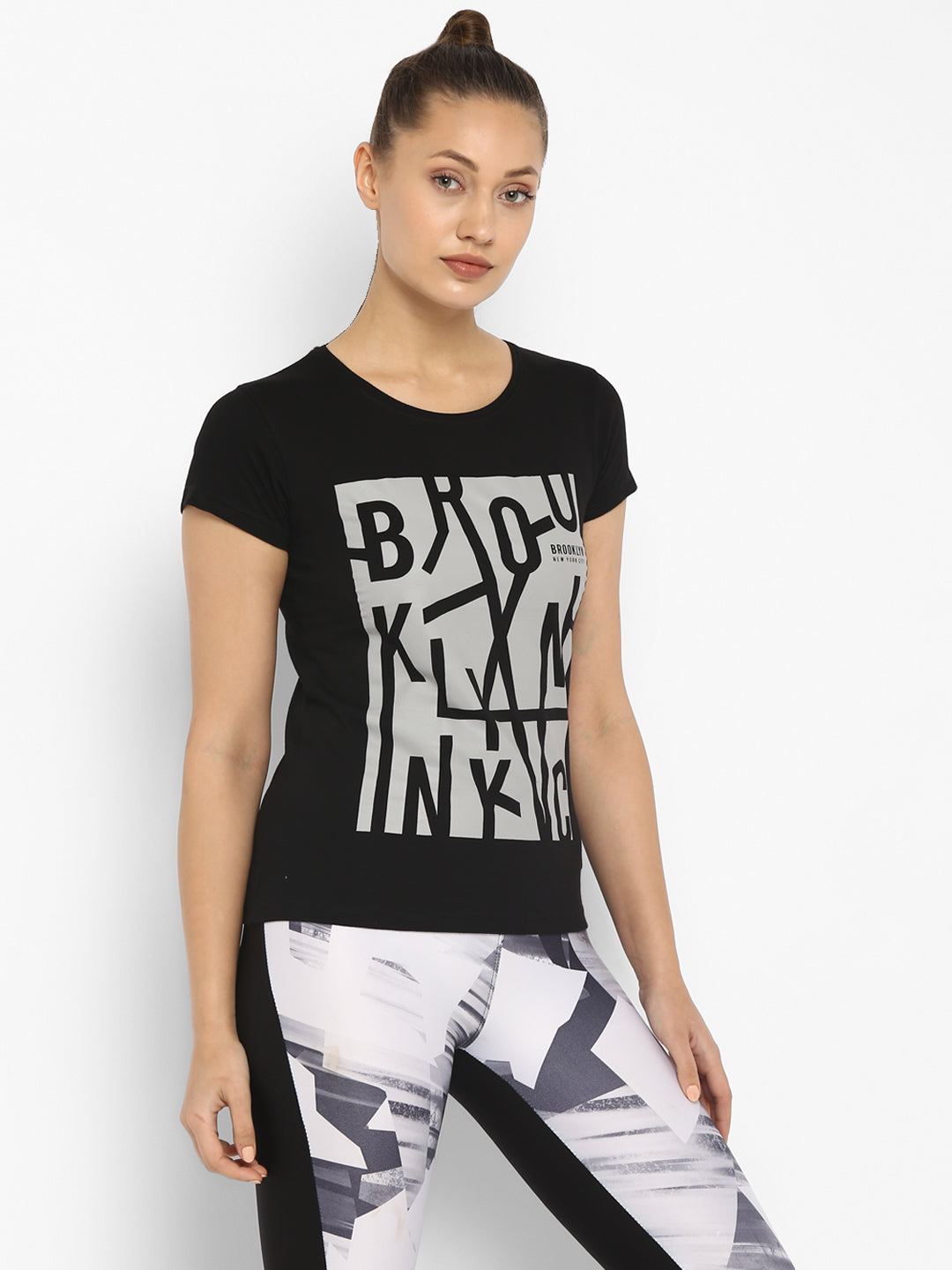 Ap'pulse Women's Printed Sport T-Shirt