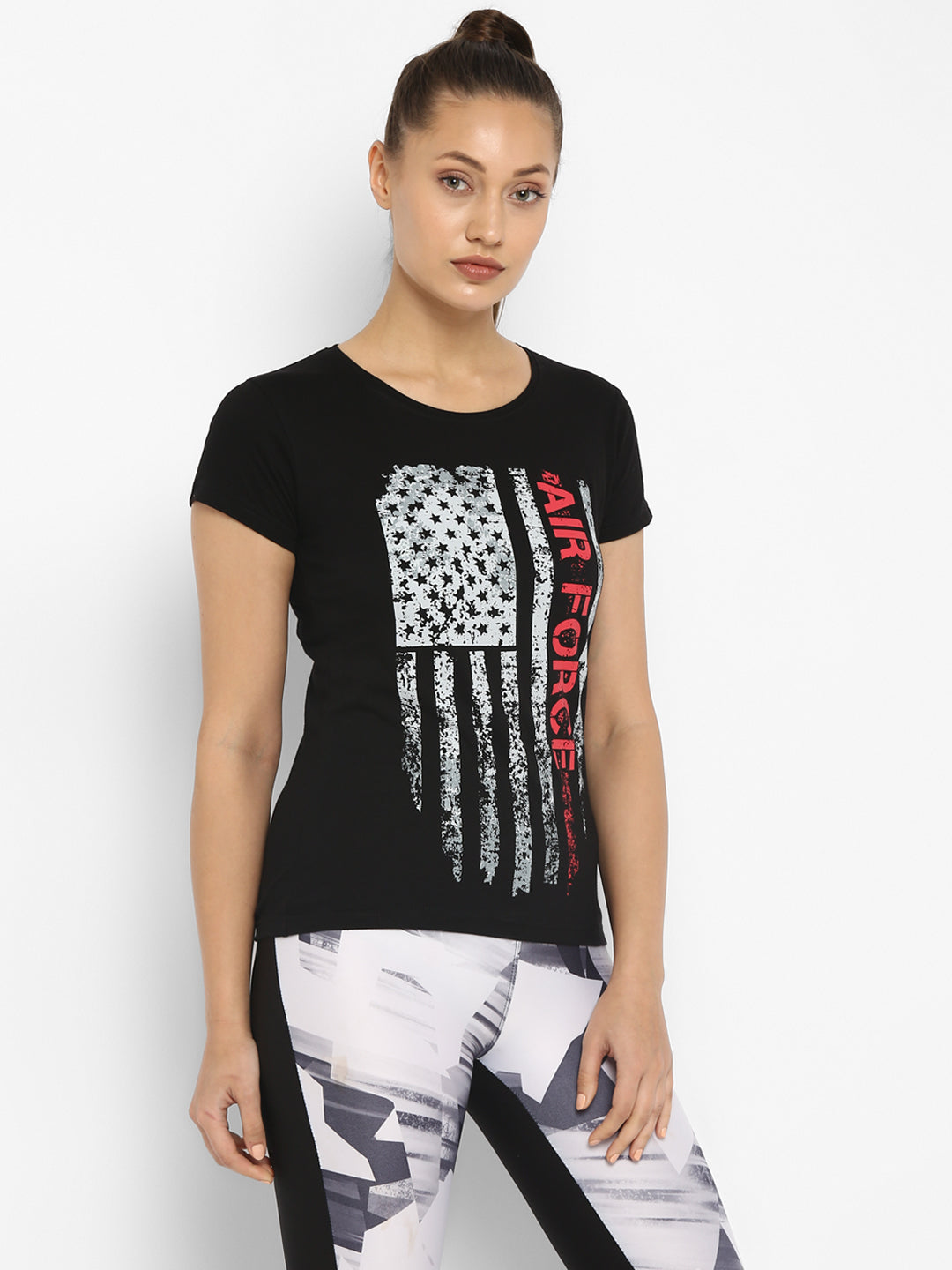 Ap'pulse Women's Printed Sport T-Shirt