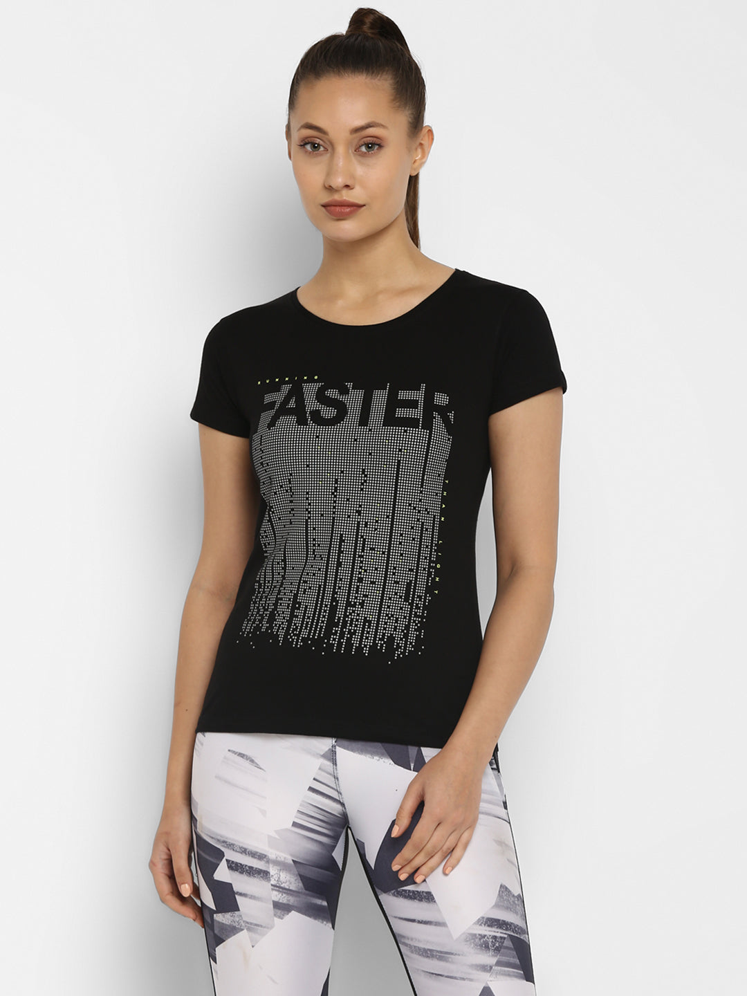 Ap'pulse Women's Printed Sport T-Shirt