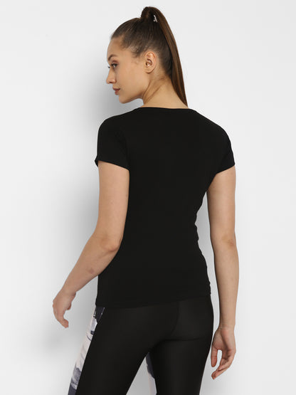 Appulse Women's Printed Sport T-Shirt | Women | Premium Cotton | Activewear | Athleisure
