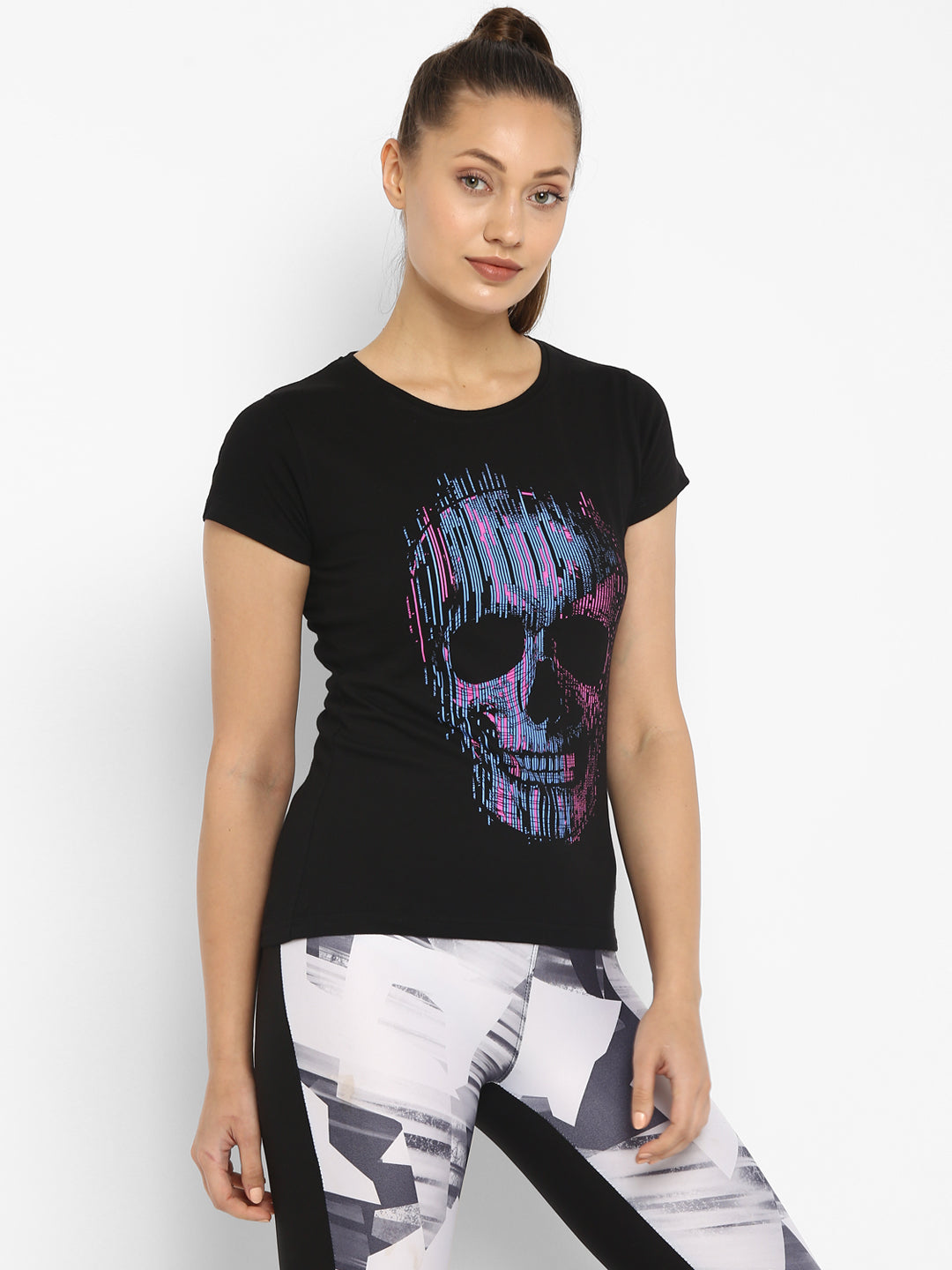 Ap'pulse Women's Printed Sport T-Shirt