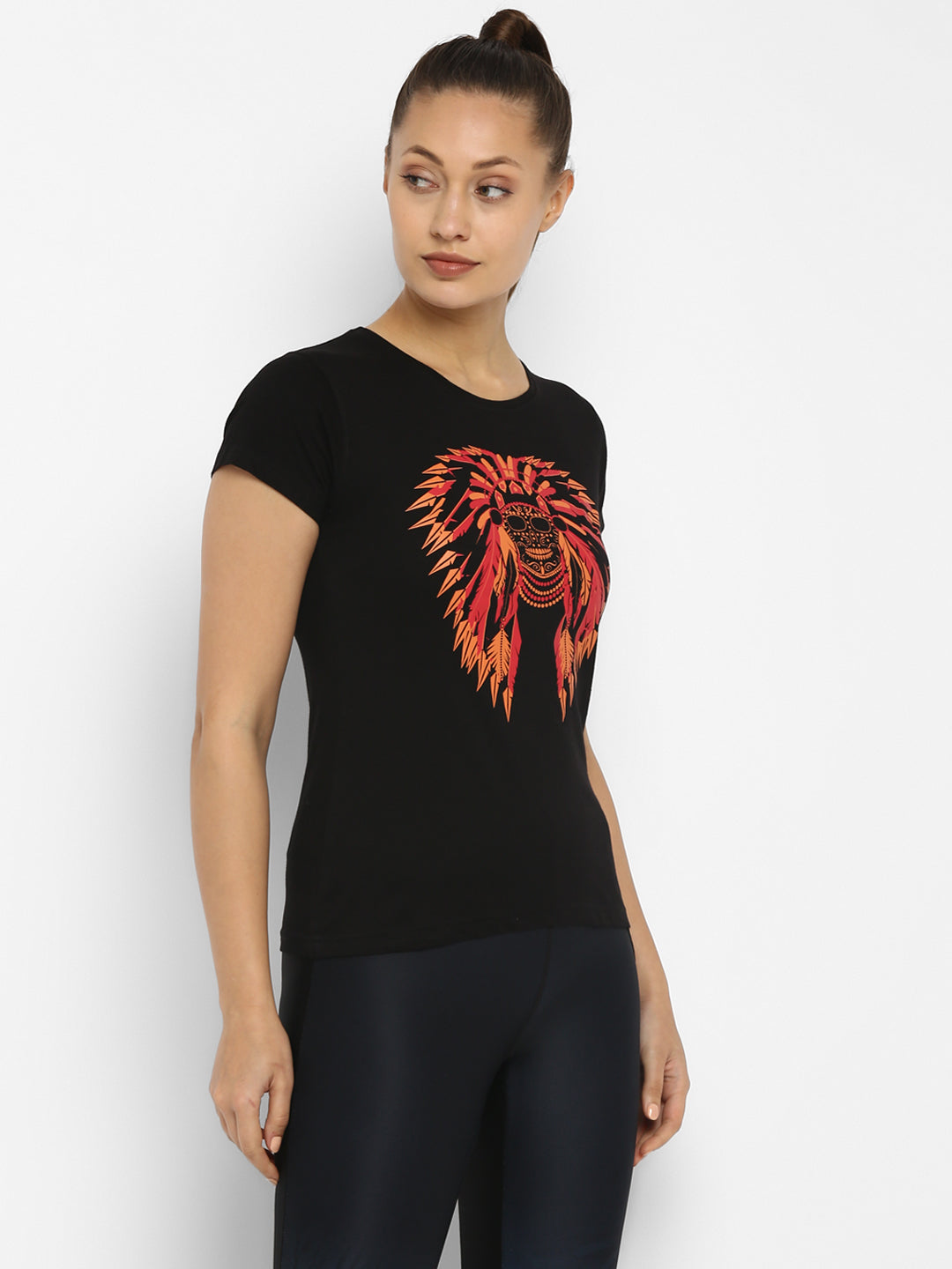 Ap'pulse Women's Printed Sport T-Shirt