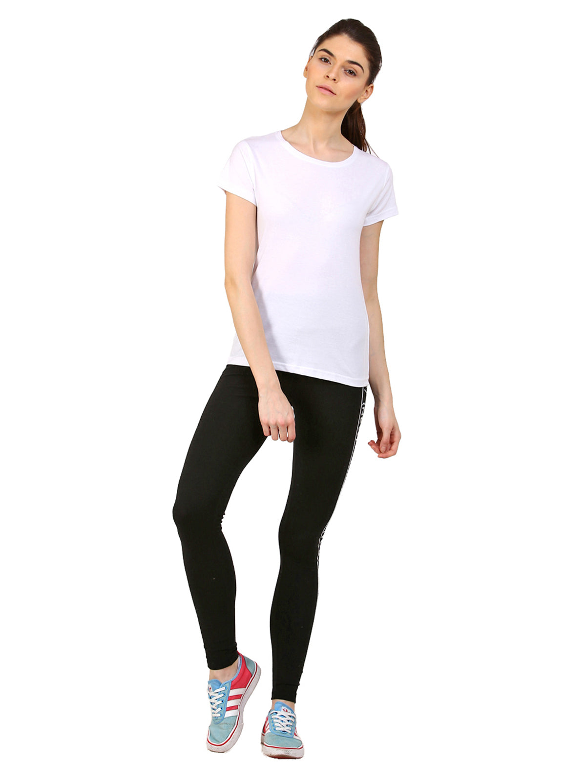 Ap'pulse Women's Short Sleeve Round neck Tshirt