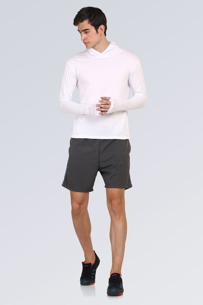 Appulse Men's Hooded Thumb Hole T-Shirt | Men | Premium Cotton | Activewear | Athleisure