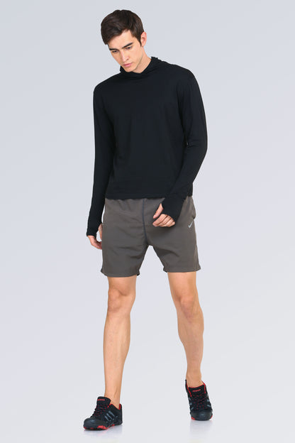 Appulse Men's Hooded Thumb Hole T-Shirt | Men | Premium Cotton | Activewear | Athleisure