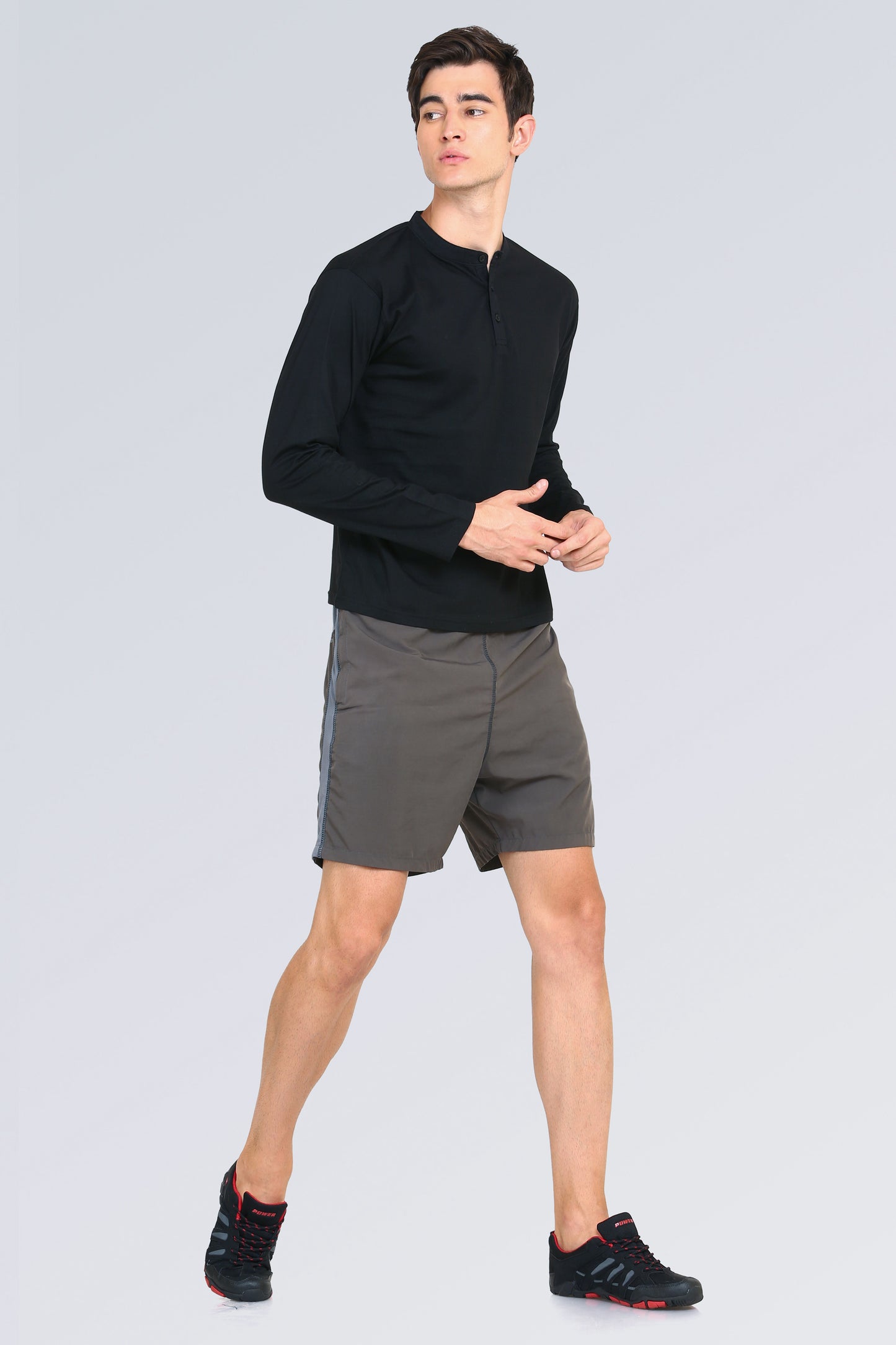 Ap'pulse Men's Madrid Polo Long Sleeve Tshirt