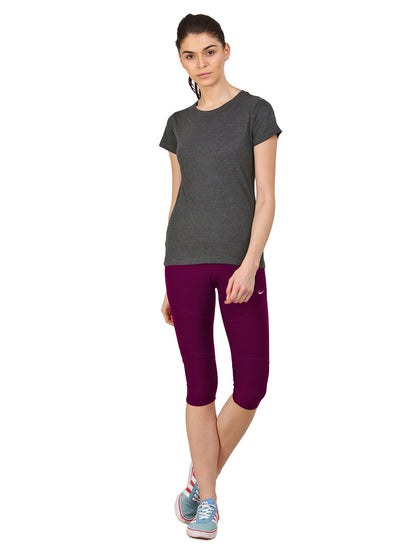 Appulse Women's Short Sleeve Round neck T-Shirt | Women | Premium Cotton | Activewear | Athleisure