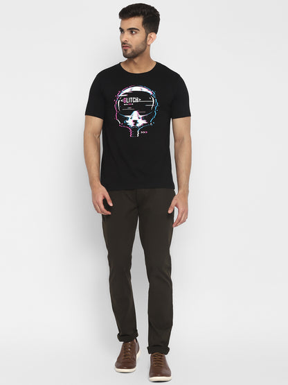 Appulse Men's Short Sleeve Round Neck Printed T-Shirt | Men | Premium Cotton | Activewear | Athleisure