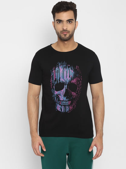 Appulse Men's Short Sleeve Round Neck Printed T-Shirt | Men | Premium Cotton | Activewear | Athleisure
