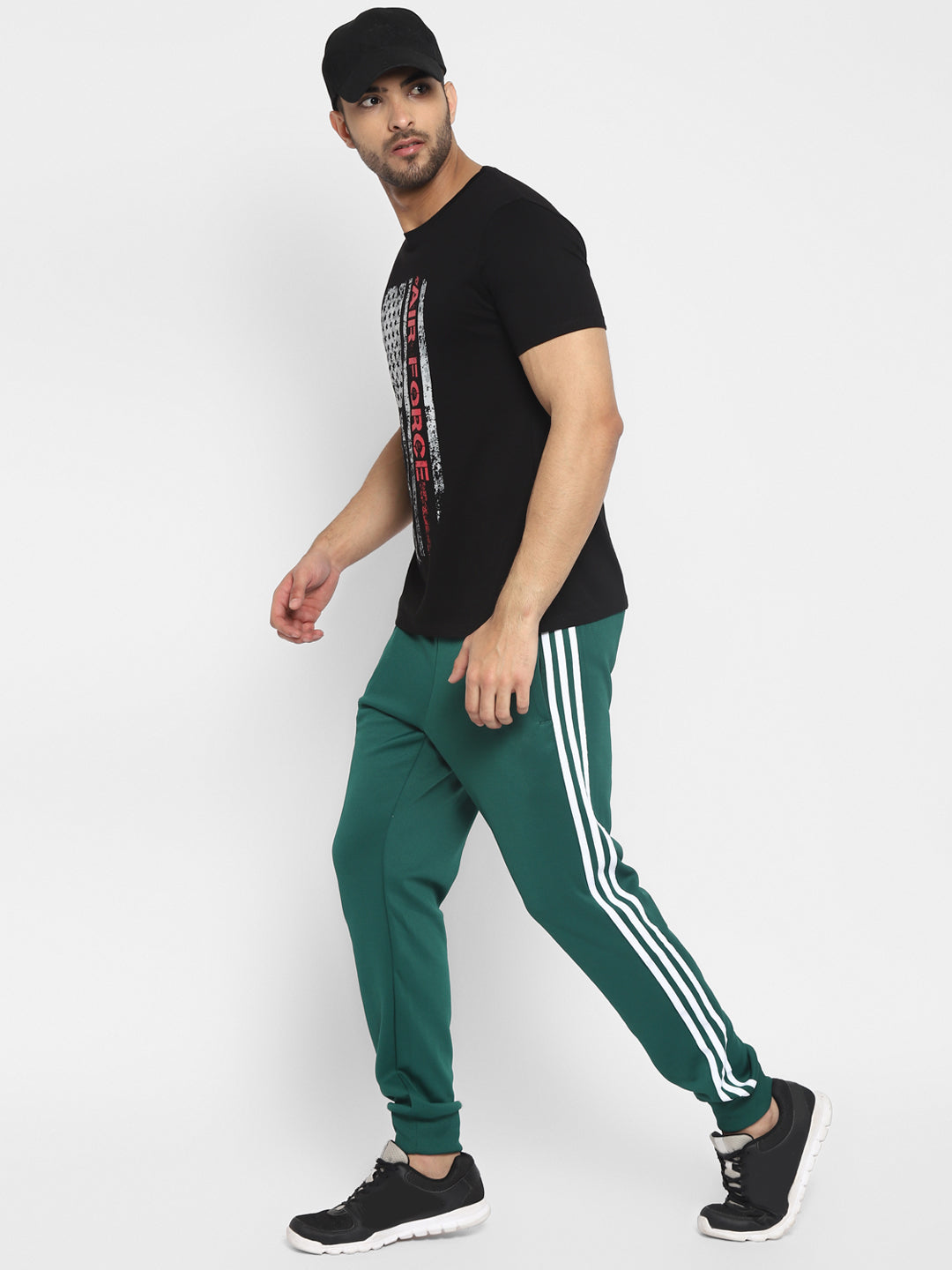 Ap'pulse Men's Short Sleeve Round Neck Printed Tshirt