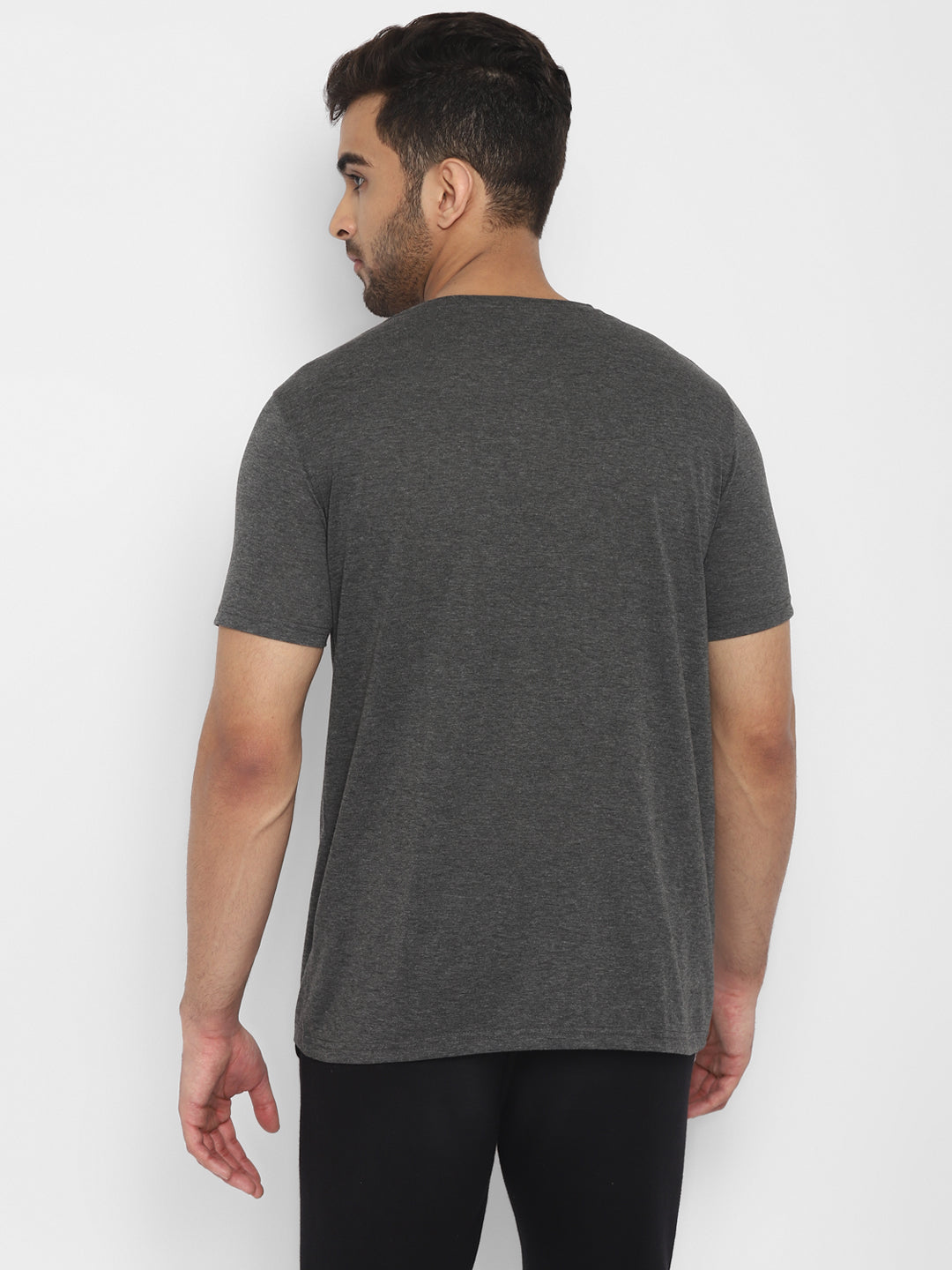 Ap'pulse Men's Short Sleeve Round Neck Printed Tshirt