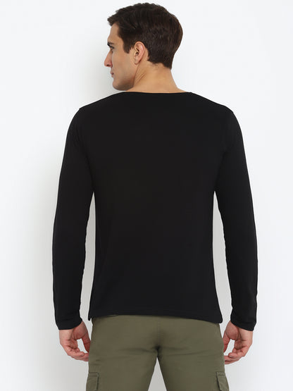 Appulse Men's Round Neck Long Sleeve T-Shirt | Men | Premium Cotton | Activewear | Athleisure