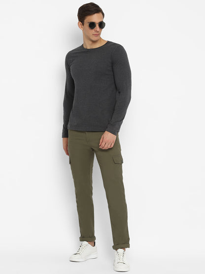 Appulse Men's Round Neck Long Sleeve T-Shirt | Men | Premium Cotton | Activewear | Athleisure