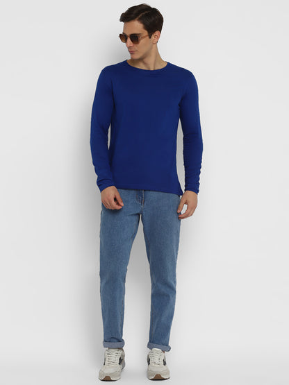 Appulse Men's Round Neck Long Sleeve T-Shirt | Men | Premium Cotton | Activewear | Athleisure