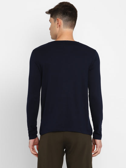 Appulse Men's Round Neck Long Sleeve Printed T-Shirt | Men | Premium Cotton | Activewear | Athleisure