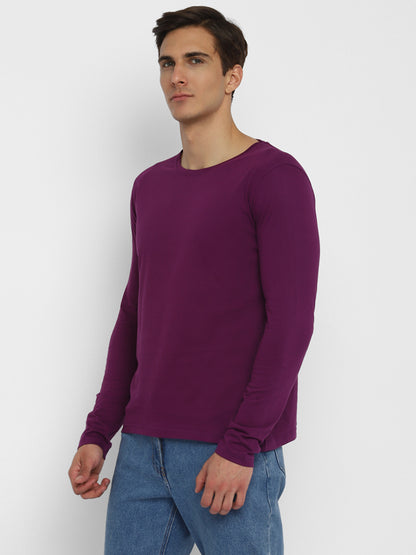Appulse Men's Round Neck Long Sleeve T-Shirt | Men | Premium Cotton | Activewear | Athleisure