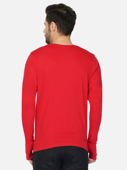 Appulse Men's Round Neck Long Sleeve Thumb Hole T-Shirt | Men | Premium Cotton | Activewear | Athleisure