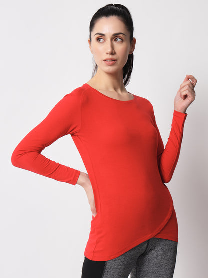 Appulse Women's Cross Over T-Shirt | Women | Premium Cotton | Activewear | Athleisure