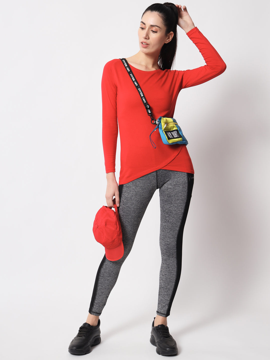 Appulse Women's Cross Over T-Shirt | Women | Premium Cotton | Activewear | Athleisure