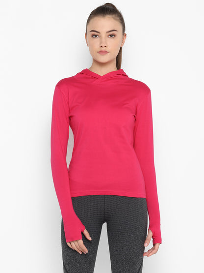 Appulse Women's Hoodie Long Sleeve Thumb Hole | Women | Premium Cotton | Activewear | Athleisure