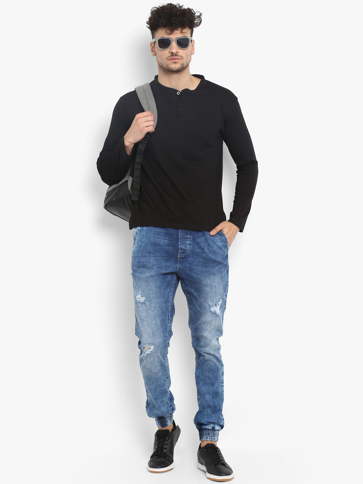 Appulse Men's Madrid Polo Long Sleeve T-Shirt | Men | Premium Cotton | Activewear | Athleisure