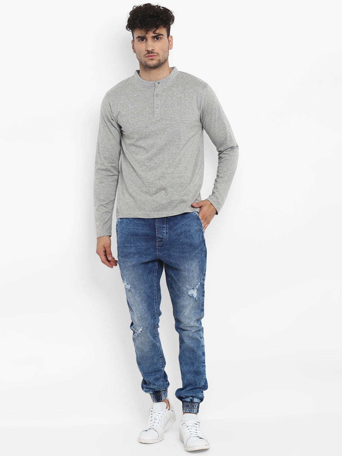 Ap'pulse Men's Madrid Polo Long Sleeve Tshirt