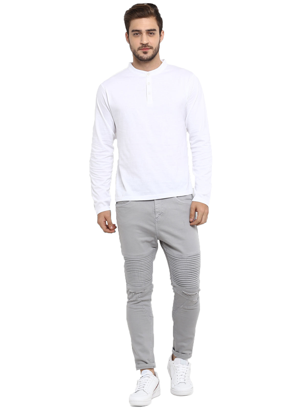 Ap'pulse Men's Madrid Polo Long Sleeve Tshirt