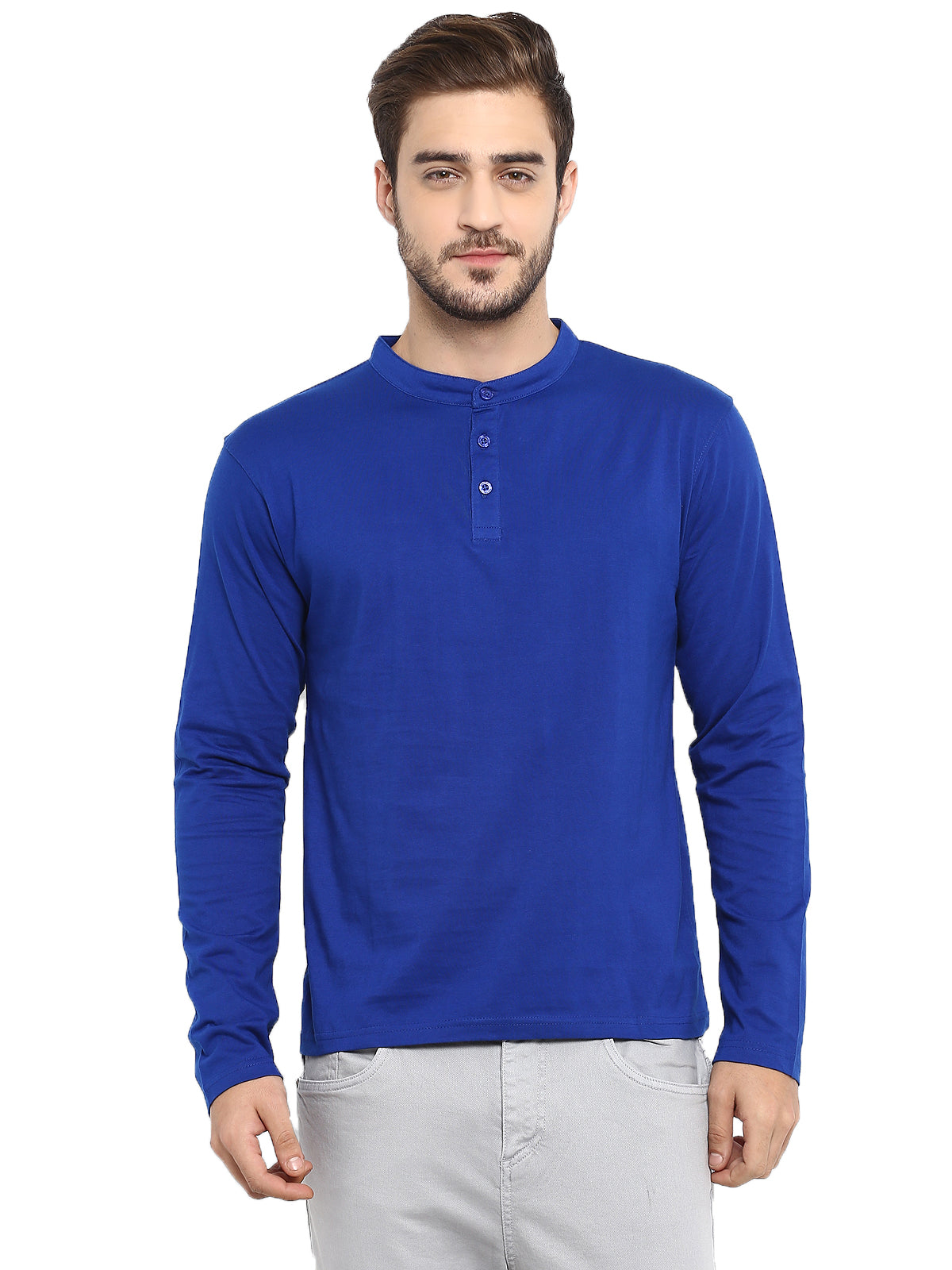 Appulse Men's Madrid Polo Long Sleeve T-Shirt | Men | Premium Cotton | Activewear | Athleisure