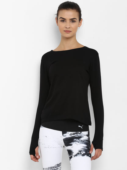 Appulse Women's Round Neck Long Sleeve Thumopen T-Shirt | Women | Premium Cotton | Activewear | Athleisure