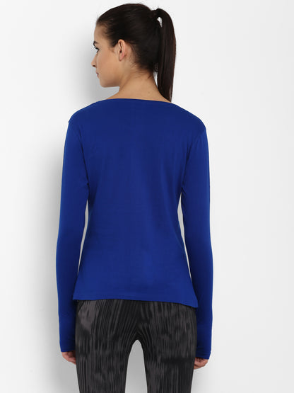 Appulse Women's Round Neck Long Sleeve Thumopen T-Shirt | Women | Premium Cotton | Activewear | Athleisure