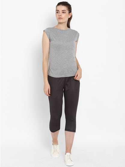 Appulse Women's Cap SleeveT-Shirt | Women | Premium Cotton | Activewear | Athleisure