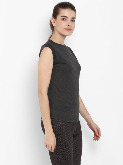 Appulse Women's Cap SleeveT-Shirt | Women | Premium Cotton | Activewear | Athleisure