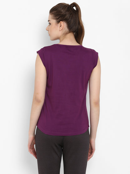 Appulse Women's Cap SleeveT-Shirt | Women | Premium Cotton | Activewear | Athleisure