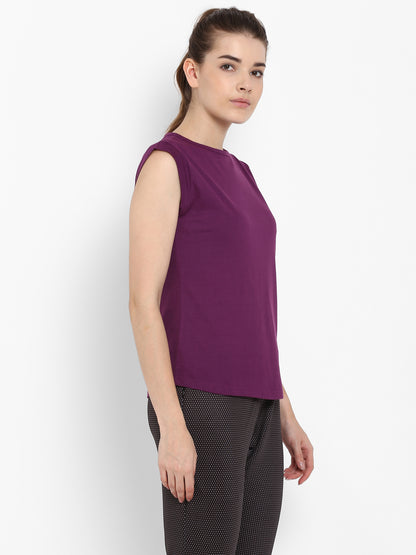 Appulse Women's Cap SleeveT-Shirt | Women | Premium Cotton | Activewear | Athleisure