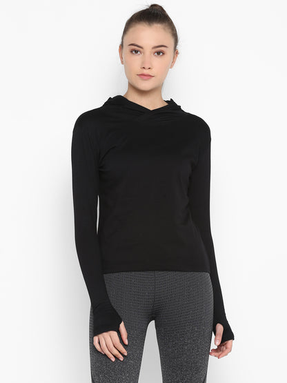 Appulse Women's Hoodie Long Sleeve Thumb Hole | Women | Premium Cotton | Activewear | Athleisure