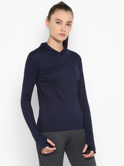 Appulse Women's Hoodie Long Sleeve Thumb Hole | Women | Premium Cotton | Activewear | Athleisure
